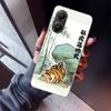 Cartoon Fat Tiger Phone Case For Xiaomi Poco X7 X6 X5 Pro F7 Ultra Redmi 15C 15 13 13C 12 12C 10 10A 10C 9 9A 9C 9T Shell Poco X
