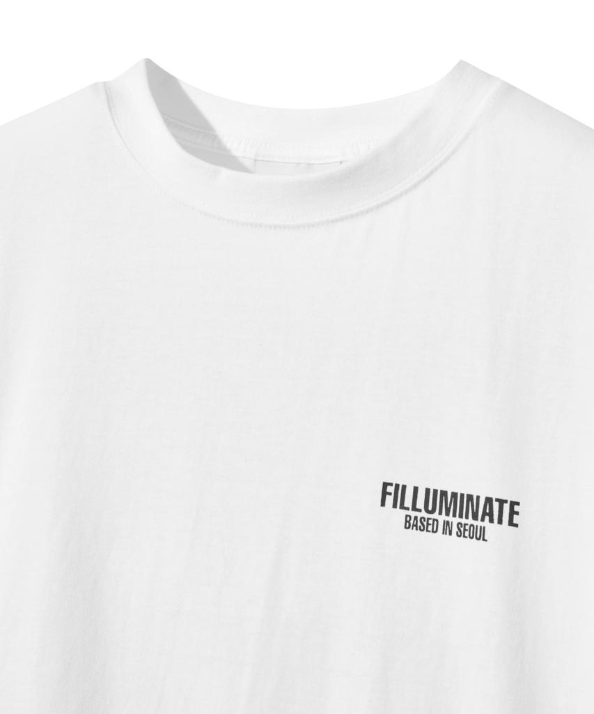 FILLUMINATE Contrast Graphic T-Shirt - White