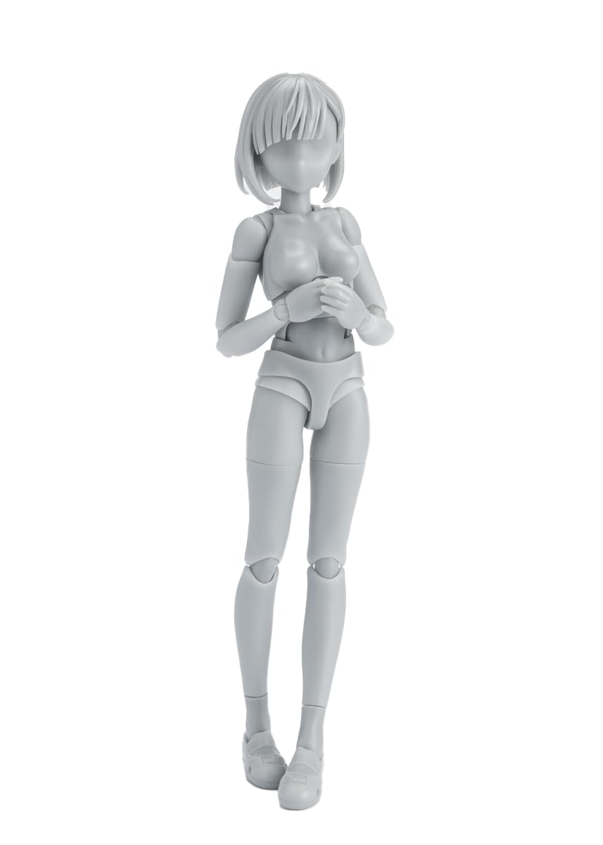 

S.H.Figuarts Body-chan -School Life- Edition DX SET (Gray Color Ver.) Approx. 130mm PVC & ABS Articulated Figure