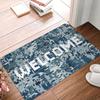 Flecktarn Camo Floor Door Bath Kitchen Mats Anti-Slip Outdoor Military Camouflage Doormat Toilet Entrance Rug Carpet Footpad