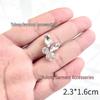 Luxury White Rhinestone Hotfix Stickers: Super Shiny DIY Dress Accessories with Hot Melt Adhesive