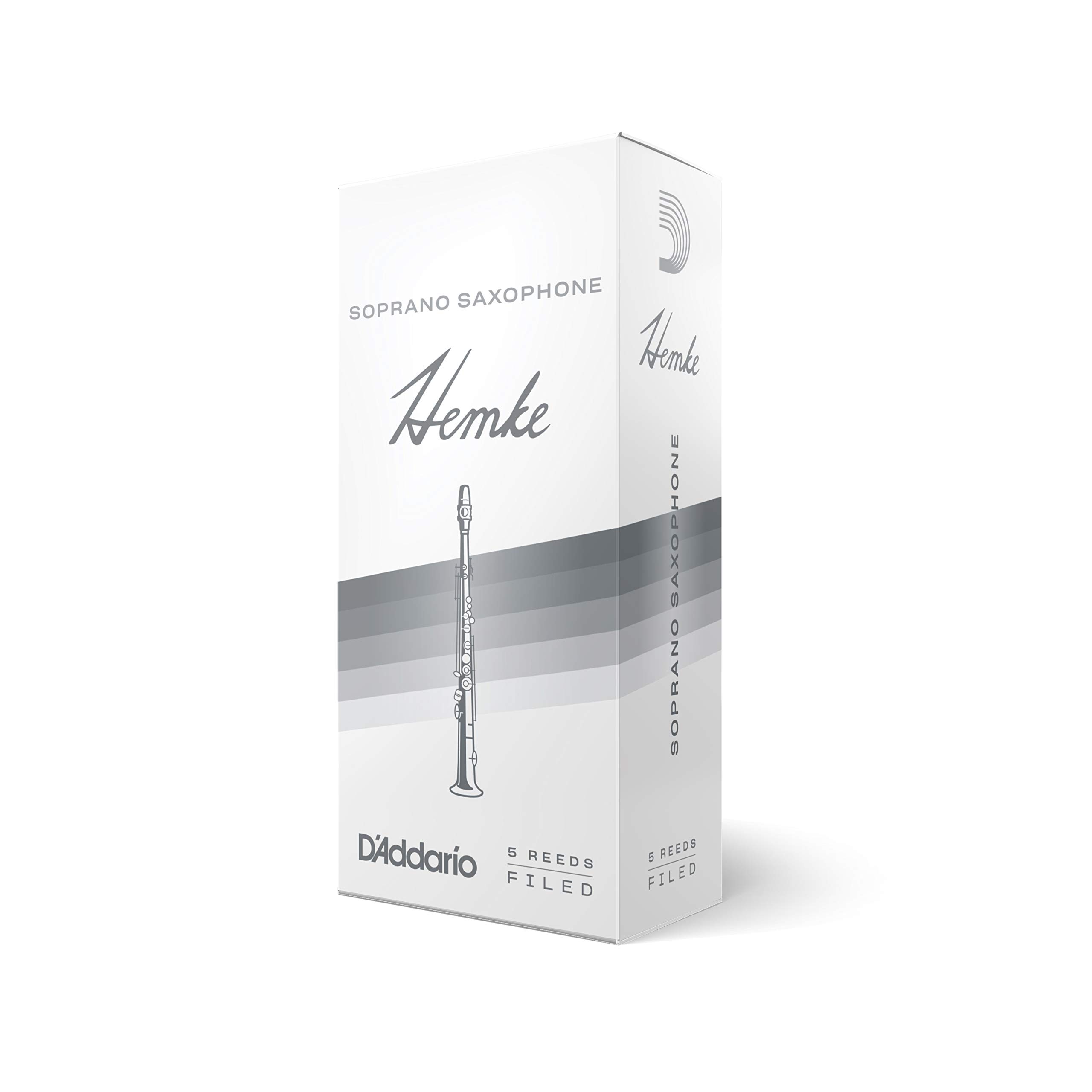 

D Addario WoodWinds Трость D Addario для саксофона-сопрано FREDERICK L. HEMKE RHKP5SSX250 [Твердость: 2.5] Упаковка из 5 []