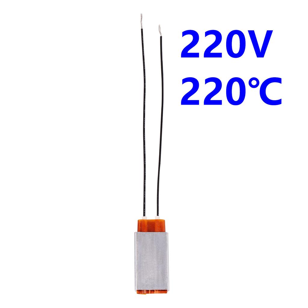 220V/12V 80-220 Degrees Celsius PTC Heaters Heating Element Hair Dryer Accessories Curlers Heater Poultry Incubator 1 Pc