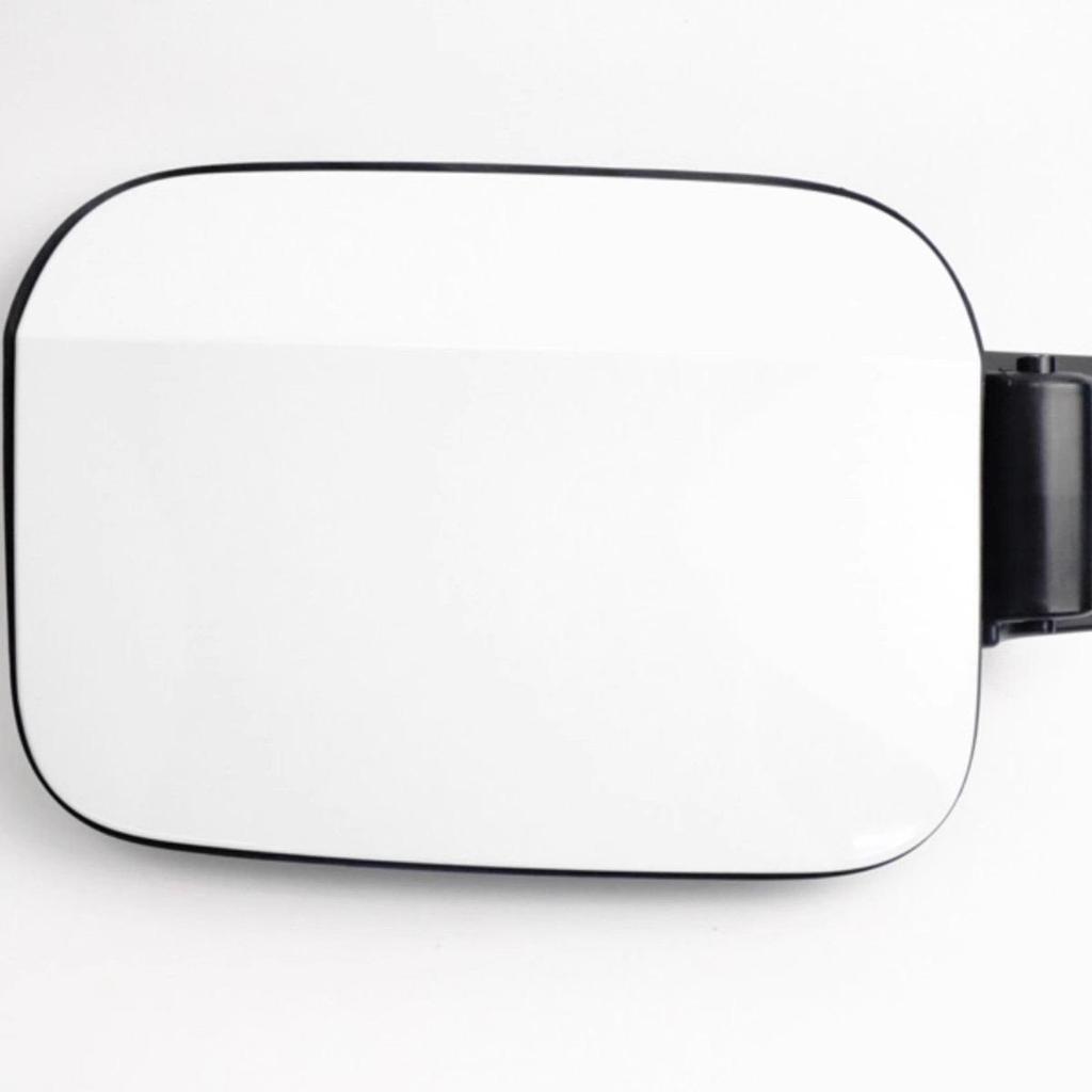 T-Cross Fuel Filler Cap: Small Door Gasoline Tank Cover in Black and White with Paint