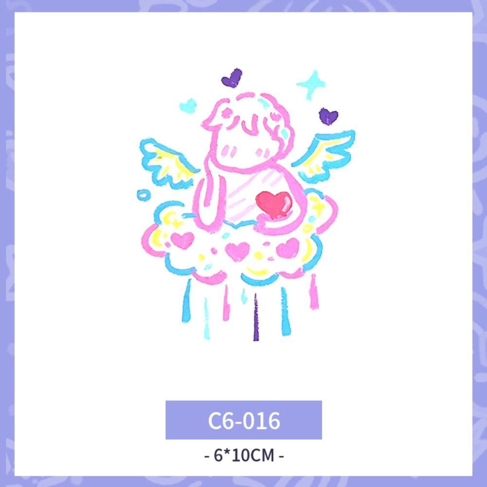 Butterfly Body Art Sticker Cloud Makeup Tattoo Decals Kawaii Temporary Tattoo Stickers  Women