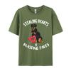 Stealing Hearts Blasting Farts Rottweiler Tshirt Tee Shirt Oversized Cotton Unisex Camisas Tops Harajuku