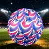 1pc Abstract Colors Size 5 Soccer Ball Professional Match Training Football Indoor &Outdoor Sports Ball Lightweight Durable c65134