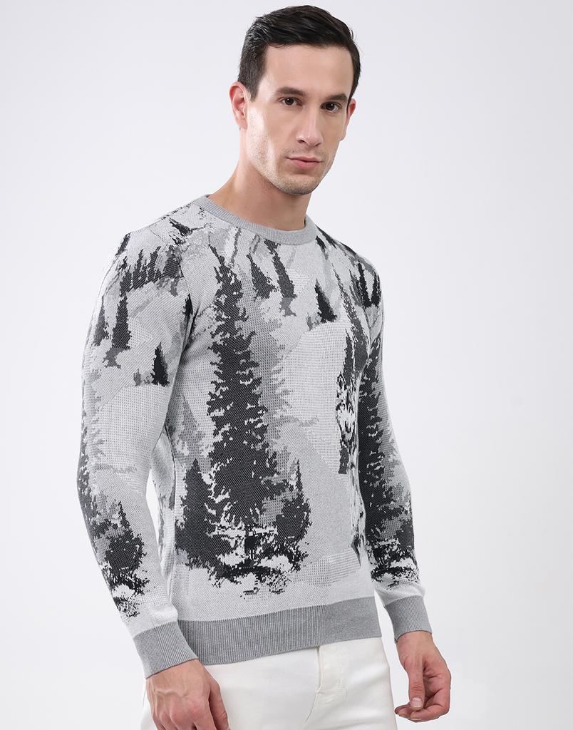 Monte Carlo Men Round Neck Full Sleeves Pullover