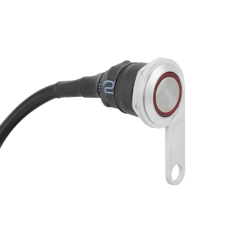 

Мотоциклетный переключатель с кнопкой сброса индикаторная лампа 12 В нержавеющая сталь модификация аксессуары