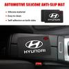Car Dashboard Silicone Non Slip Mat Phone Holder Anti-skid Pads For Hyundai Tucson i40 i30 i10 i20 Veloster Azera Elantra Accent lh3