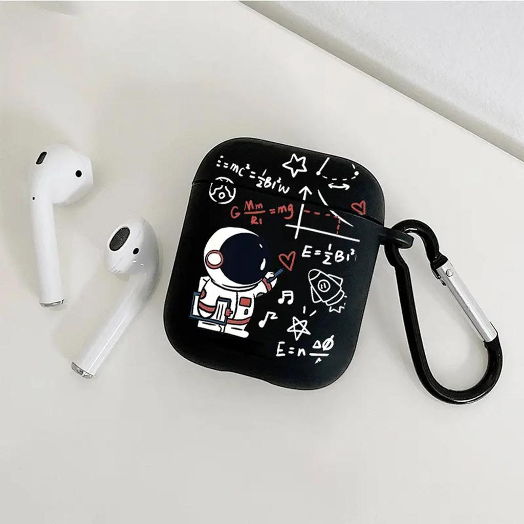 Astronauts Suitable for AirPods 1/2 Protective Case AirPods 3rd Generation Apple Earphone Case Wireless Bluetooth Earphone Case