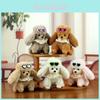 Plush Poodle Dog Keychain With Pp Cotton Filling For Bag Decor And Gift For All Ages