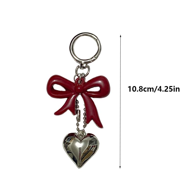 Winered Bow Cute Mini Backpack Hanging Handbag Pendant Bag Pendant Bags Accessories KTB