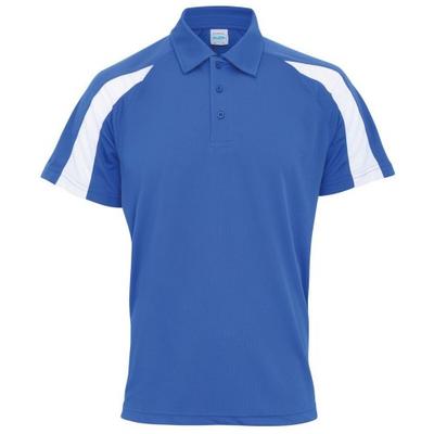 Męska koszulka polo w kontrastowym kolorze