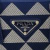 PRADA  1BB846 2WAY bag black/beige polyester/Safiano Women