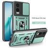 For OnePlus Nord CE4 Lite Case 1+Nord CE 4 Lite Cover Magnetic Ring Holder Armor Phone Case Slide Camera Protect Back Cover