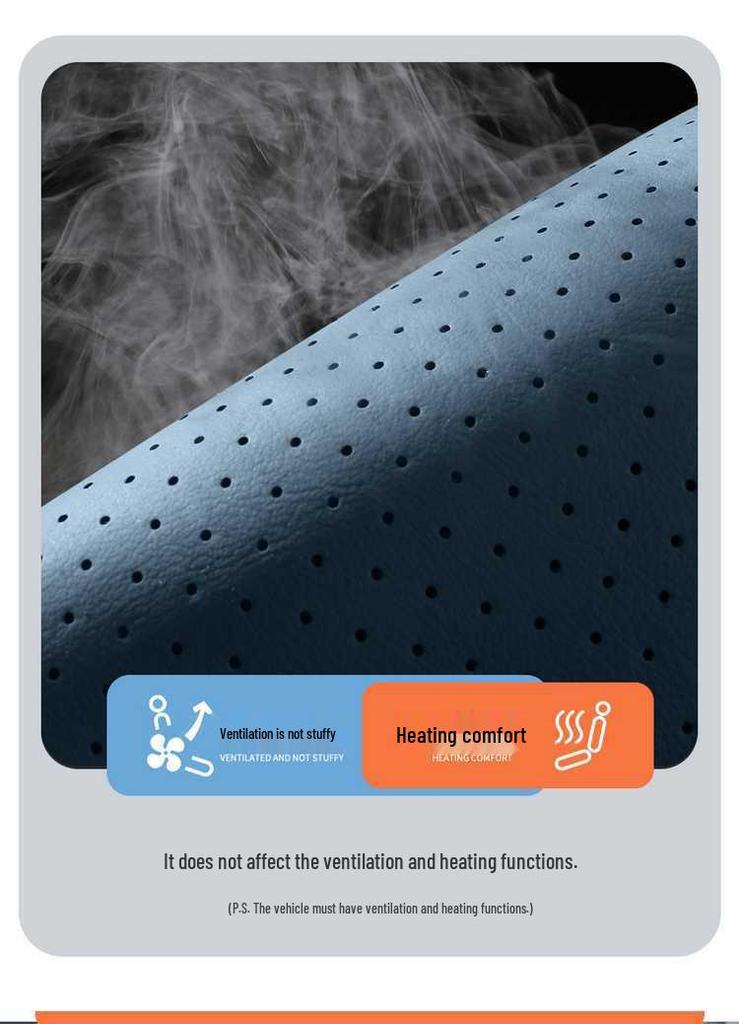 Changan Deep Blue G318 Perforated Leather All-Season Car Seat Cushion Cover