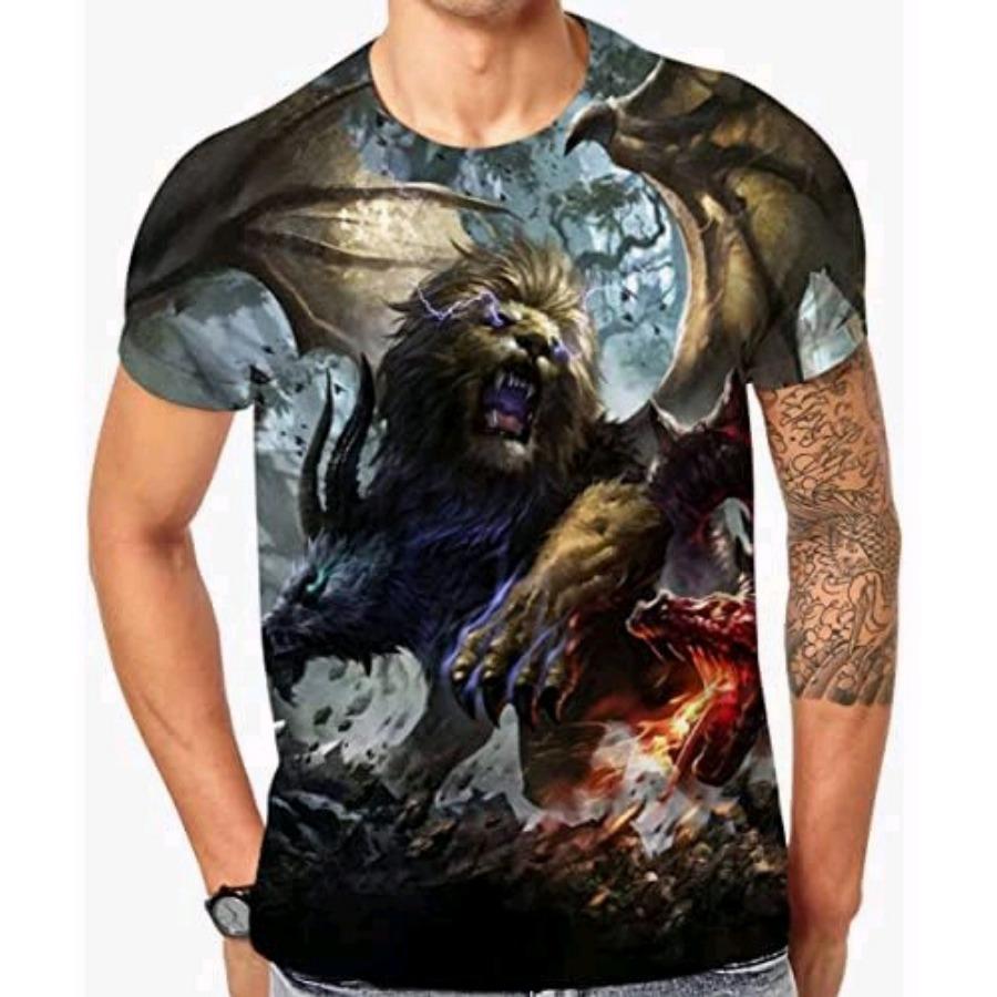 Футболка с 3D-принтом — фото 16