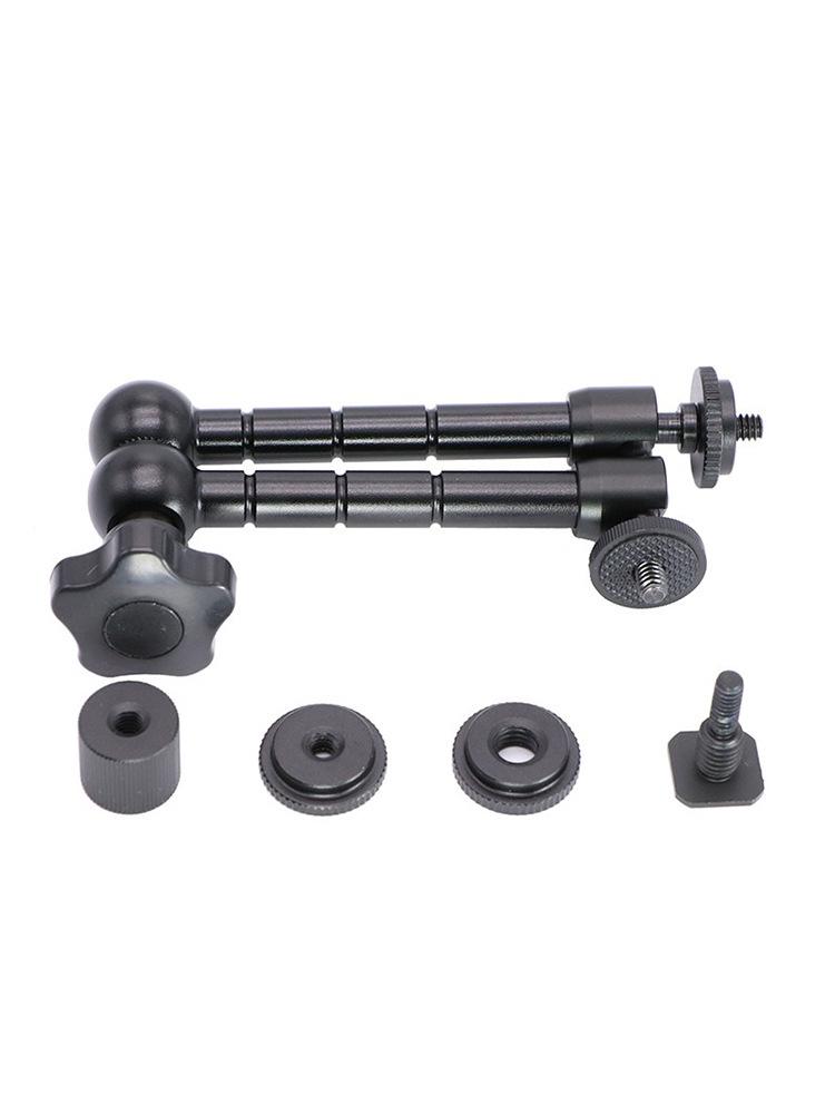 11" and 7" Magic Arm Universal Mount with Large Crab Claw Clip and Hot Shoe Car Mount