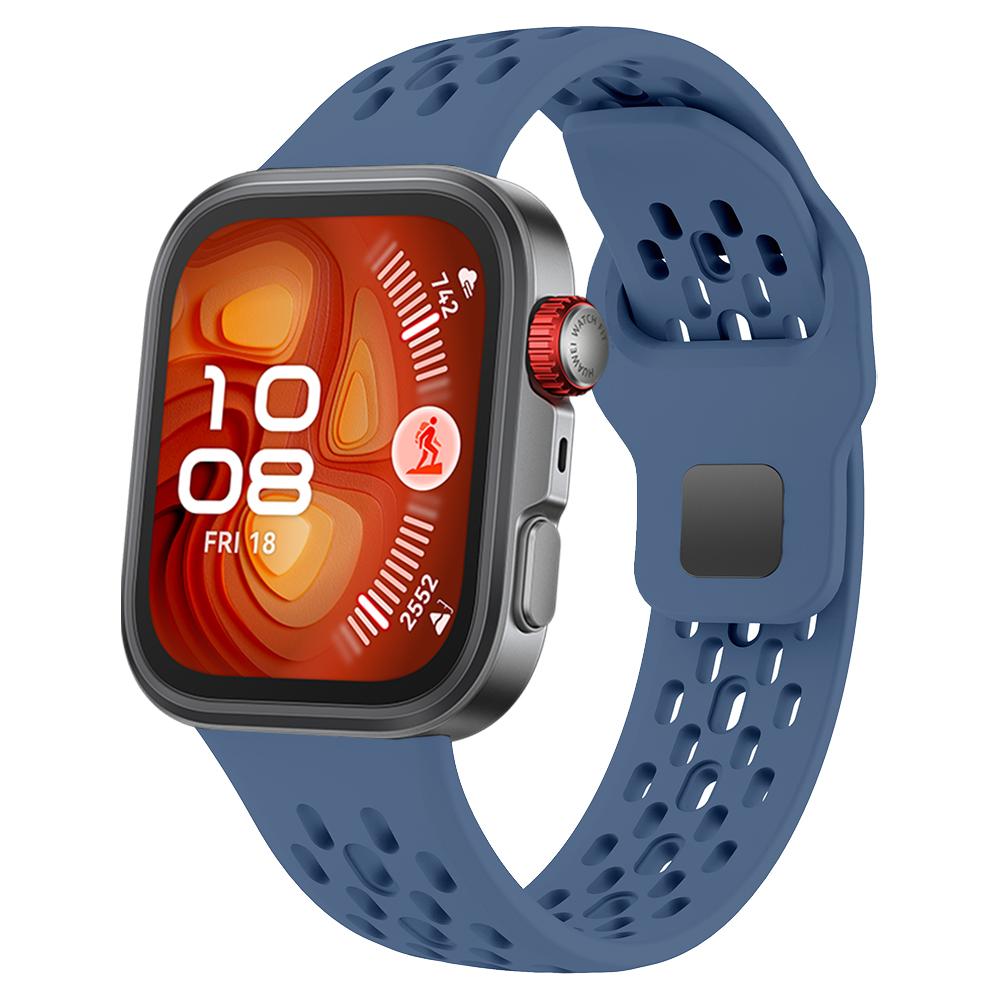 Sport Breathable Silicone Strap For HUAWEI WATCH FIT 4 Pro FIT4 / FIT 3 Wrist Band Bracelet Belt Accessories