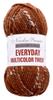 NASKA Yarn Everyday Multicolor Medium 100g Set of 5 Hand-Knitting Tweed, Weight, COL.306 Burgundy, (approx. 165m), Balls, N-109