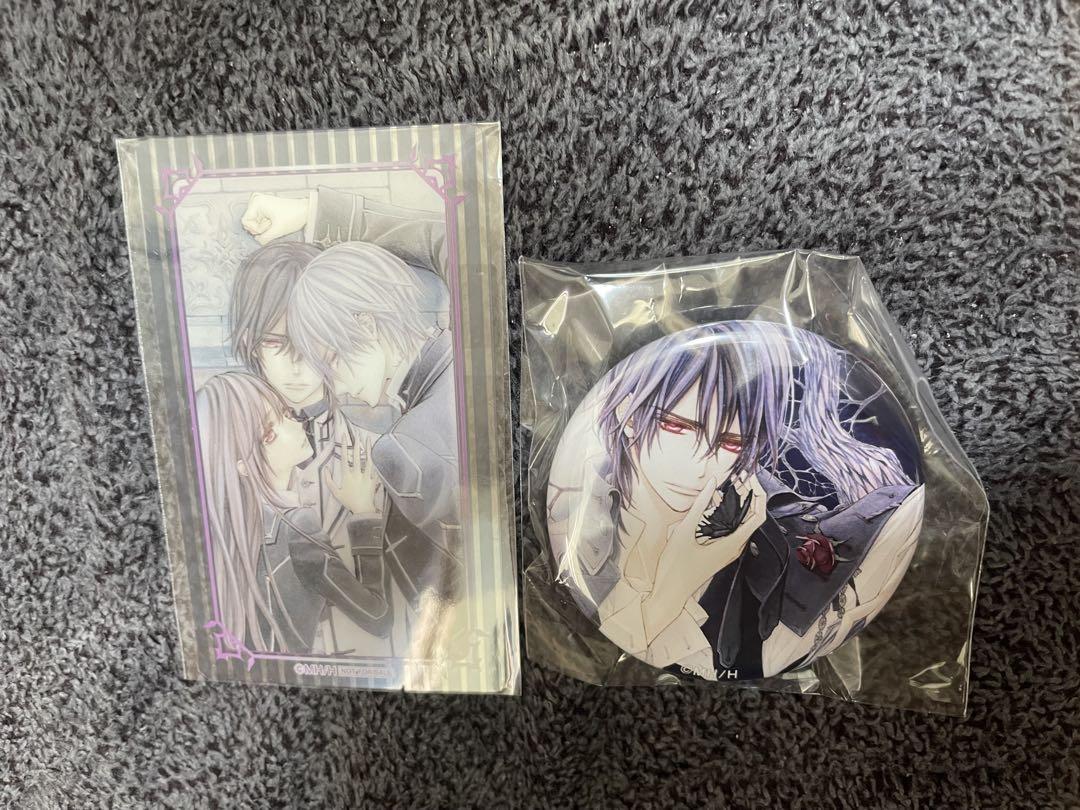 

[USED] Vampire Knight Manfuku Gacha Purchase Bonus Clear Cards: Kaname Kuran, Rei Kiryu, and Yuki