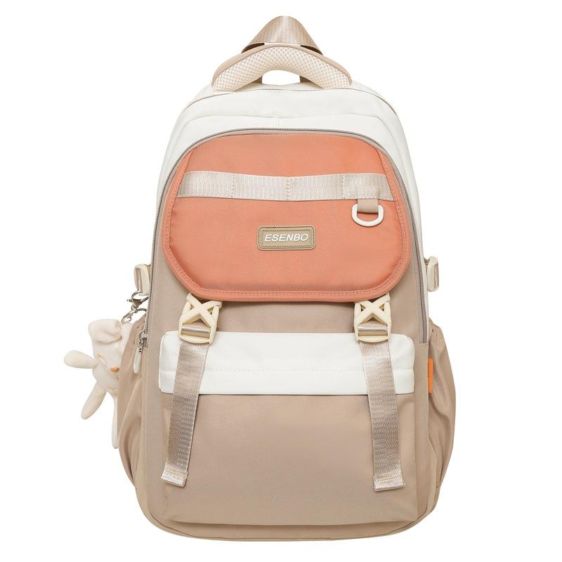 Schoolbag1011 new schoolbag for girls, grades 3 to 6, high school students, large-capacity backpack, light backpack