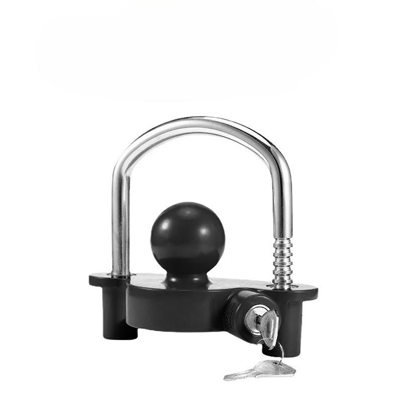 Heavy-Duty Haak Anti-Diefstal Trailer Slot, Universeel Caravan Trailer Kogelkoppeling Slot, Duurzaam Trekken Beveiligingsaccessoire
