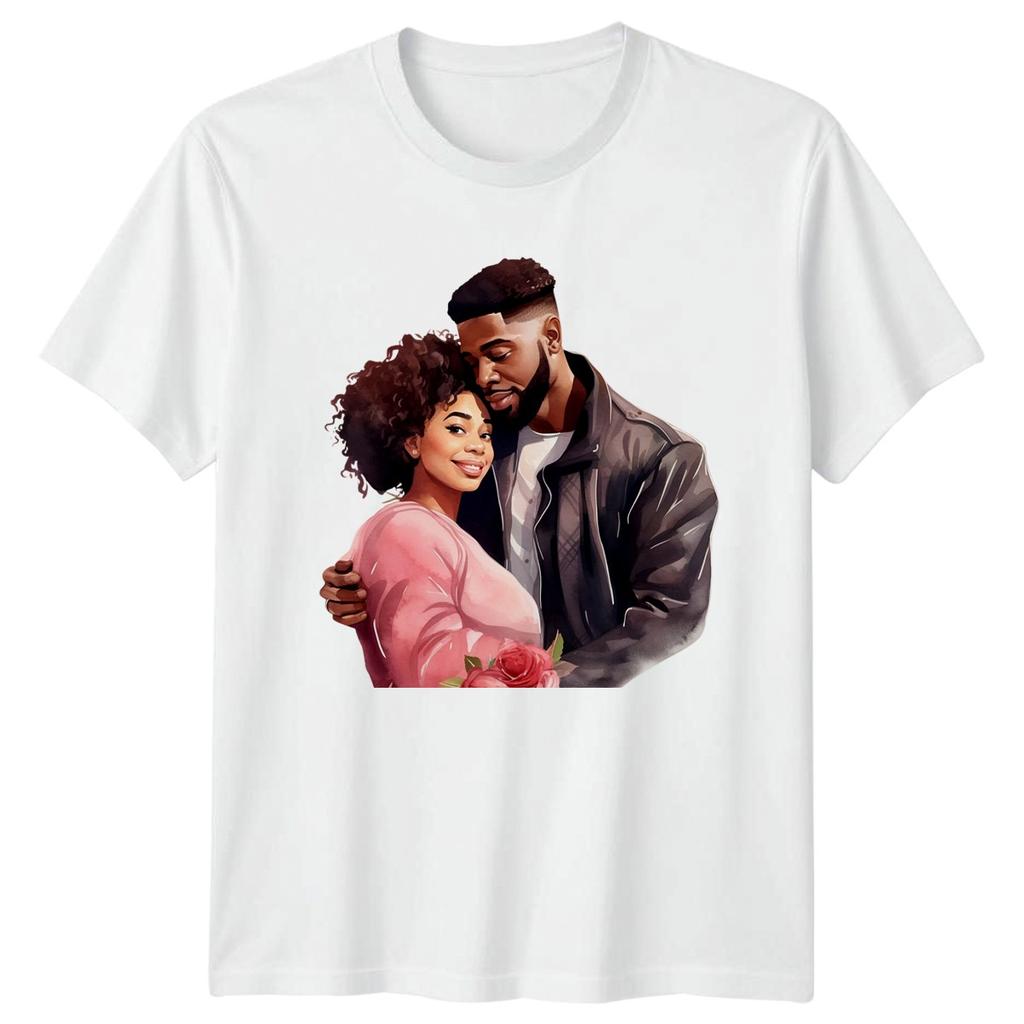 Couples Love RoUnisextic Unisex TShirt Graphic Tee Gift Idea