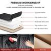 1 Pack Leather Front Car Seat Covers   Bottom Car Seat Covers Fully Wrapped  Non Slip and Waterproof  Fits Most Vehicles Black