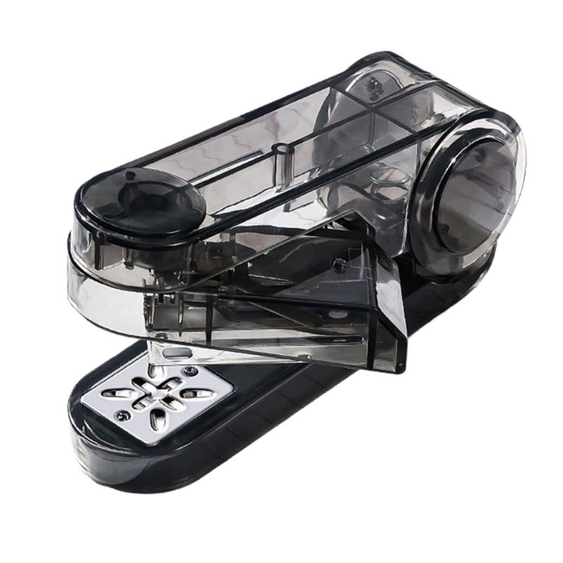 

Heavy Duty Stapler Office Stapler Easy to Load Booklet Stapler Swivel Stapler 360 Degree Rotate Desktop Stapler чорний