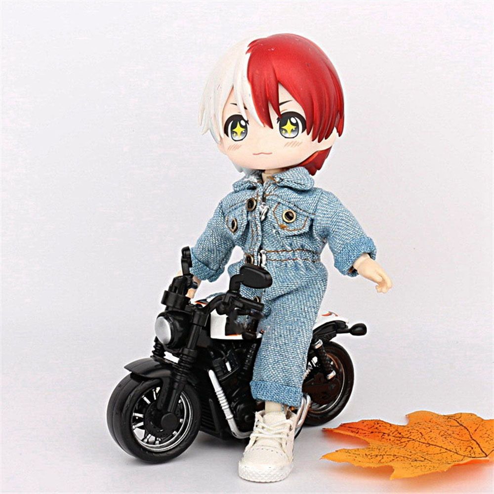 Gift Toys For 1/11 OB11Dolls Doll Overalls Obitsu11 Doll Accessories Doll Clothes Denim Pants