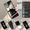 Music Piano Key Silicone Phone Case For Samsung Galaxy note 10 pro S26 S25 S24 S23 S22 S21 Plus S25Ultra Capa Cover