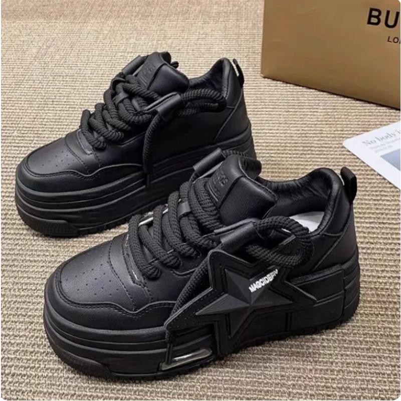Women Sneakers Platform Casual Sports Shoes Personalized Star Design Vulcanized Shoes Outdoor Running Walking Shoe Female