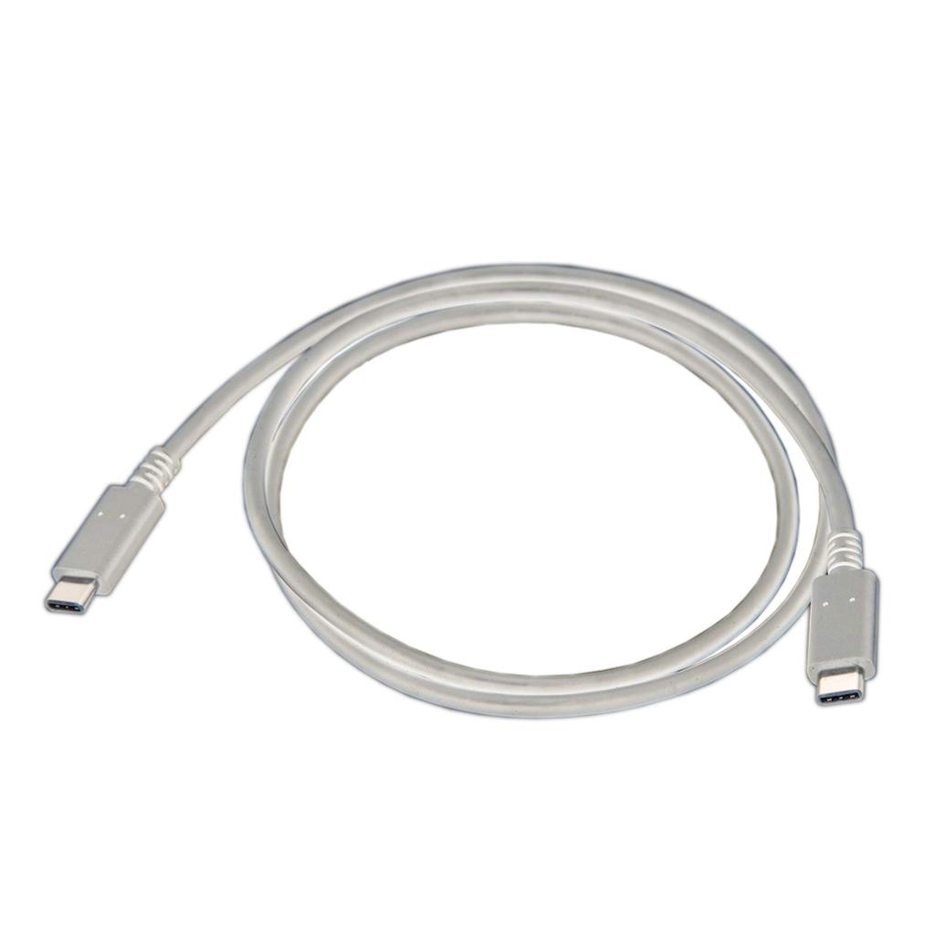DATA USB Certified to 5A 90cm White I-O 2.0 Type-C Type-C Cable,