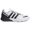 Adidas ZX 1K Boost White Black Unisex Sneakers Cloud-White Core-Black Halo-Silver FX6510