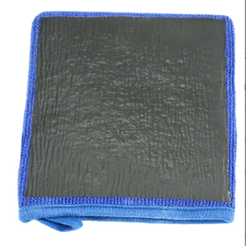 

Перчатка для мытья автомобиля из волшебной глины Fine Grade Magic Clay Mitt, перчатки для мытья автомобиля из глины с одной стороны, инструмент для мытья автомобиля из микрофибры с одной стороны перед полировкой