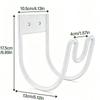 Easy Installation Garden Hose Hanger Iron Metal Water Hose Rack Garden Water Pipe Hook  Garden Use