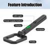 Metal Detector Foldable with LCD Display Sound Vibration Alarm 360 Degree Scanning for Easy Object Finding