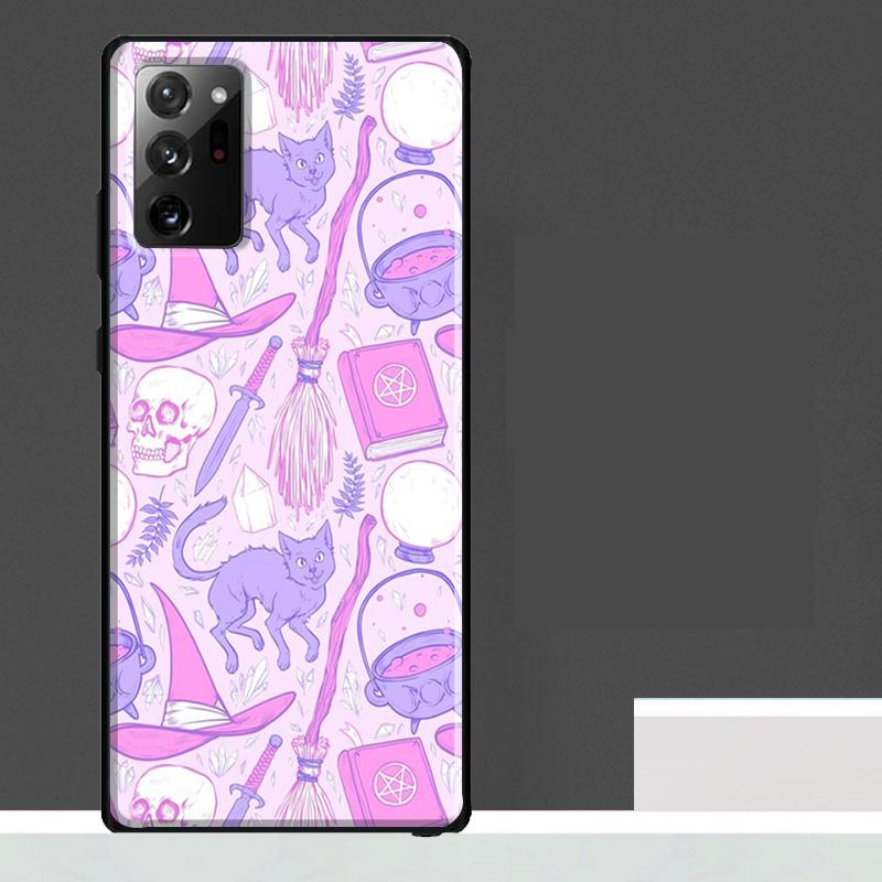 Magic Witch Witchcraft Case For Samsung Galaxy S24 Ultra S23 S22 S21 S25 Ultra S9 S10 S20 Plus S25 FE Phone Cover