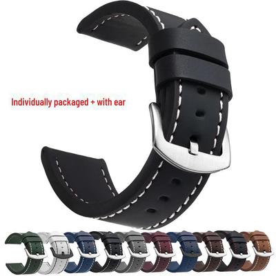 Uhrenarmband aus echtem Leder – universelle Passform, Qualitätssicherung, erhältlich in den Größen 18 mm, 20 mm, 22 mm und 24 mm
