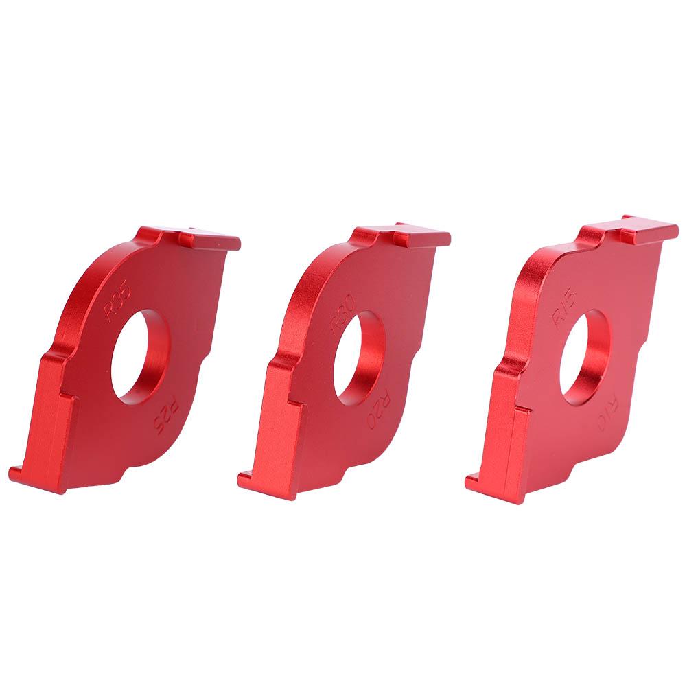 Router Template Jig Radius Woodworking Half Fillet Fast Locator Measuring Set Tool