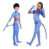 20,22 Millones Disfraz Halloween Niños Avatar 2 Traje de Juego para Niños Mono Escaso Cosplay Traje de Adulto