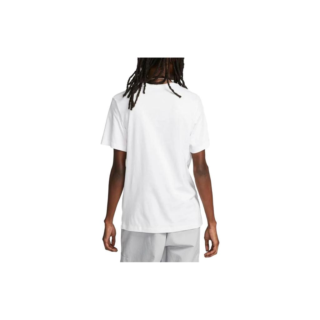 Nike Alphabet Print Round Neck Casual Pullover Short-Sleeve T-Shirt Men Tops White DZ2875-100