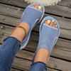 Letnia moda codzienne buty plażowe damskie kombinezony sandały z dzianiny lotniczej płaskie buty z odkrytymi palcami buty rzymskie damskie buty