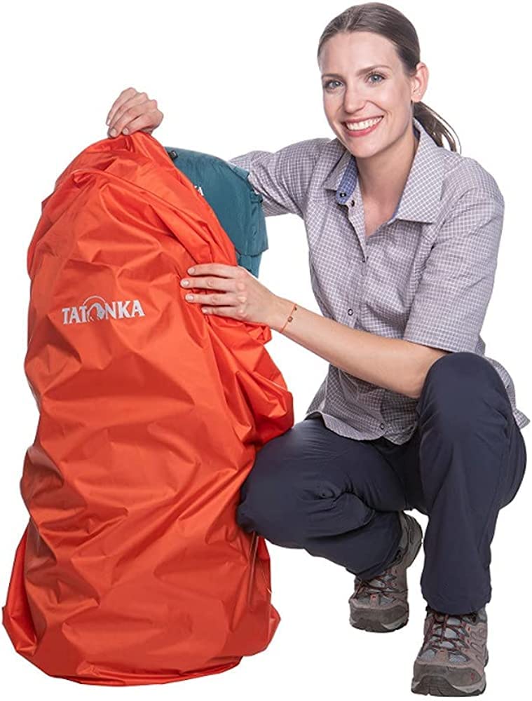 Tatonka Rain Cover for Backpacks Lightweight Black 55-70 (55-70L), Polyester, [Officially Imported]