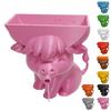 Highland Cow Sponge Holder 3D Printed with Built-In Drain Keeps Sponges Dry Cute Cow Design Fun Practical Kitchen Accessory Gift