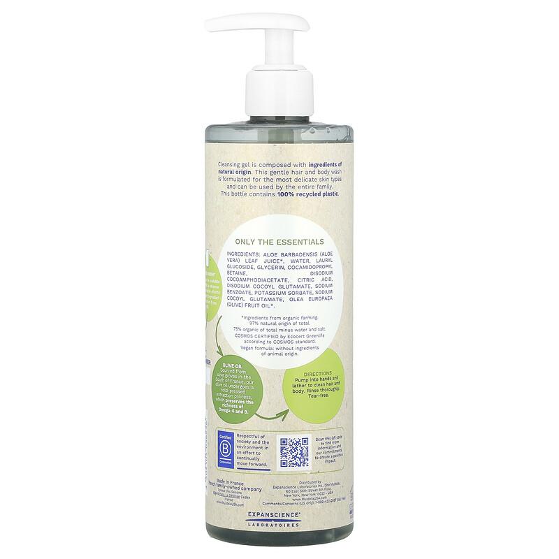 Family, Cleansing Gel, Hair & Body, Fragrance Free, 13.52 Fl Oz (400 Ml)