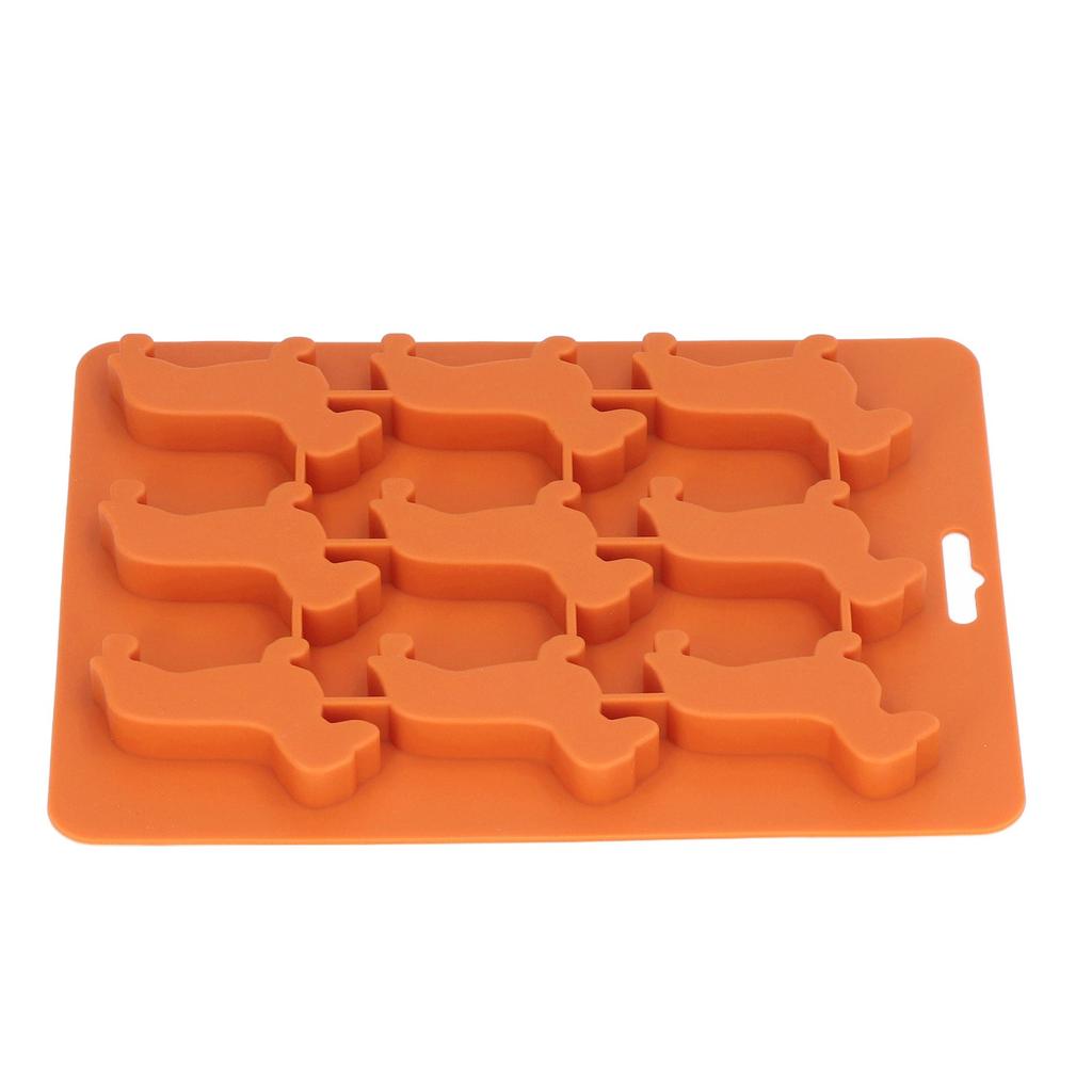 Silicone Ice Cube Trays Dog Shaped Silicone Ice Cube Mold for Chocolate Crayons Candles Yoghurt