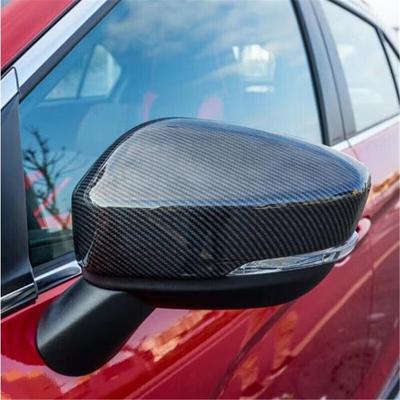 För Mitsubishi Eclipse Cross 2018 ABS Kolfiber Backspegelkåpor Trim Bilstyling Tillbehör